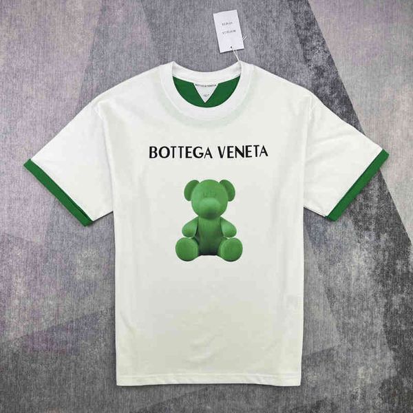 t shirt man's bv's designer shirts bottega classic brand venet chao brand bv green short sleeve t-shirt cartoon bear print letters, White;black
t shirt man's bv's designer shirts bottega classic brand venet chao brand bv green short sleeve t-shirt cartoon bear print letters, White;black
