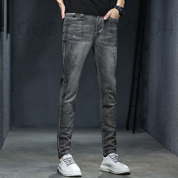 men's jeans designer new youth korean version elastic slim fit small foot brand long pants 922o, Blue
men's jeans designer new youth korean version elastic slim fit small foot brand long pants 922o, Blue