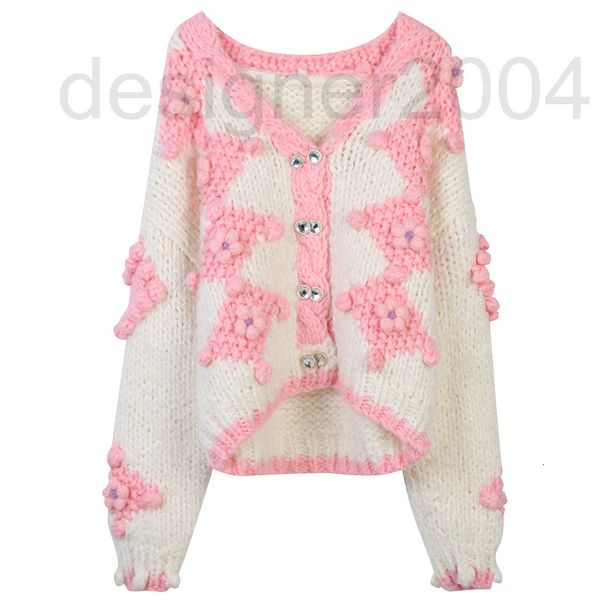 women's sweaters designer sweet women's clothes autumn and winter 2021 new heavy industry diamond flower hook double breasted loos, White;black
women's sweaters designer sweet women's clothes autumn and winter 2021 new heavy industry diamond flower hook double breasted loos, White;black