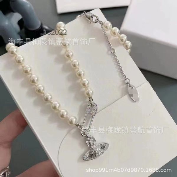 pendant necklaces vivian westwood saturn pin pearl necklace female vivian full of diamonds classic french light luxury and versatile collarb, Silver
pendant necklaces vivian westwood saturn pin pearl necklace female vivian full of diamonds classic french light luxury and versatile collarb, Silver