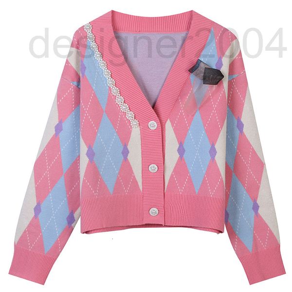 women's sweaters designer korean version 2021 autumn and winter new women's wear contrast rhombic jacquard nail bead splicing swee, White;black
women's sweaters designer korean version 2021 autumn and winter new women's wear contrast rhombic jacquard nail bead splicing swee, White;black
