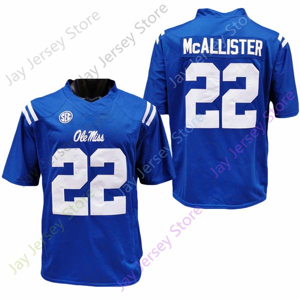 jersey 2020 new ncaa ole miss rebels jerseys 22 mcallister college football jersey blue size youth adult, Black
jersey 2020 new ncaa ole miss rebels jerseys 22 mcallister college football jersey blue size youth adult, Black