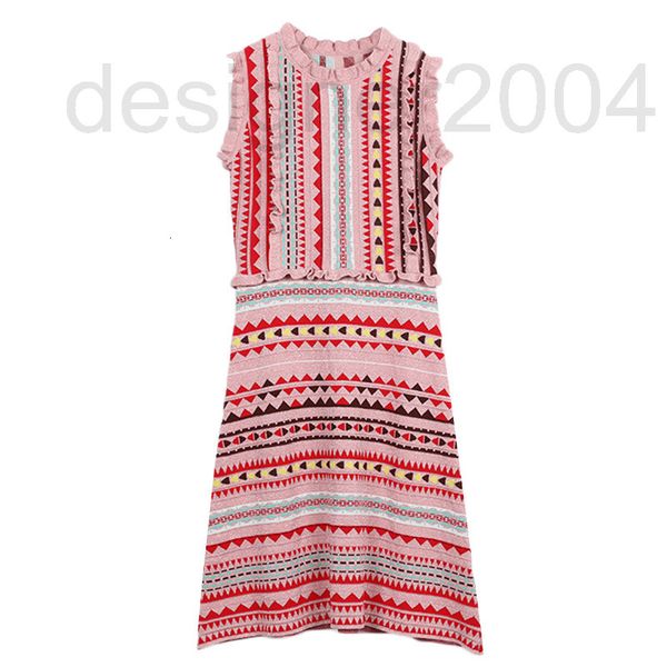 casual dresses designer spring and autumn new women's sleeveless head skirt gold thread wooden ear edge stitching pink knitted vest dre, Black;gray
casual dresses designer spring and autumn new women's sleeveless head skirt gold thread wooden ear edge stitching pink knitted vest dre, Black;gray