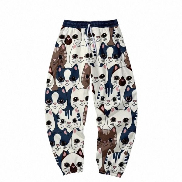 men's pants men's pants women men cat print kawaii sweatpants loose multi pocket fashion autumn jogger trousers casual streetwear, Black
men's pants men's pants women men cat print kawaii sweatpants loose multi pocket fashion autumn jogger trousers casual streetwear, Black
