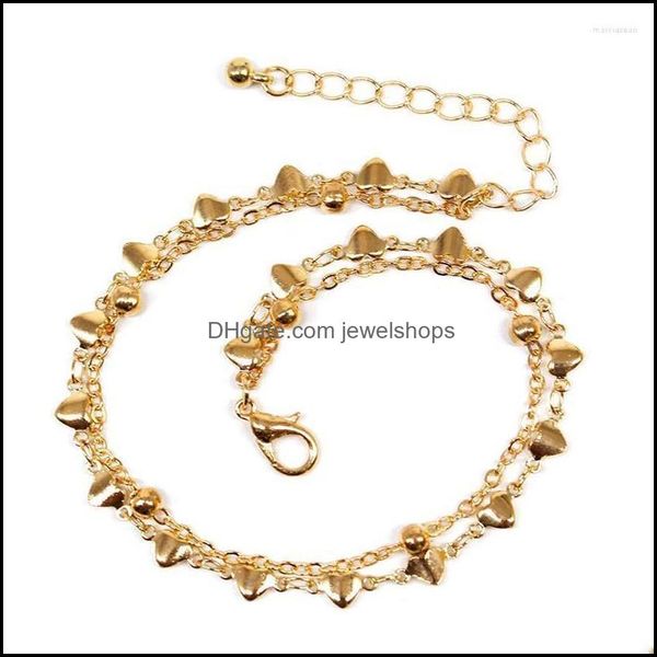 anklets anklets charm beaded heart-shaped pendant zinc alloy chain anklet femme girl gifts summer beach leg bracelet for women marc22 dhhzl, Red;blue
anklets anklets charm beaded heart-shaped pendant zinc alloy chain anklet femme girl gifts summer beach leg bracelet for women marc22 dhhzl, Red;blue