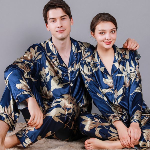 men's sleepwear ice silk man pajamas for couples spring summer loose cool pajama sets luxury jacquard pijama soft skin friendly pyjama, Black;brown
men's sleepwear ice silk man pajamas for couples spring summer loose cool pajama sets luxury jacquard pijama soft skin friendly pyjama, Black;brown
