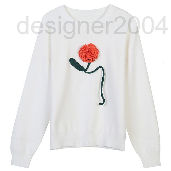 women's sweaters designer autumn and winter women's 2021 new hook flower design versatile soft waxy slim round neck pullover knitt, White;black
women's sweaters designer autumn and winter women's 2021 new hook flower design versatile soft waxy slim round neck pullover knitt, White;black