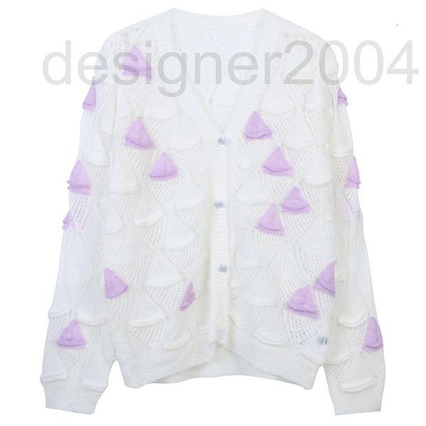 women's sweaters designer summer new loose outdoor sunscreen knitted cardigan contrast color geometric pattern hollow out flower hook s, White;black
women's sweaters designer summer new loose outdoor sunscreen knitted cardigan contrast color geometric pattern hollow out flower hook s, White;black