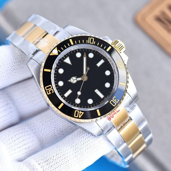men's automatic mechanical ceramic watch 40mm stainless steel slide buckle swim sapphire luminous watch factory montre de luxe sports w, Slivery;brown
men's automatic mechanical ceramic watch 40mm stainless steel slide buckle swim sapphire luminous watch factory montre de luxe sports w, Slivery;brown