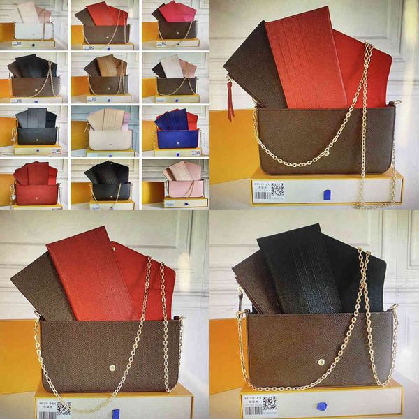 card holders designer pochette flicie chain bag felicie luxurys designers bags women shoulder handbags embossed flower female crossbody purs, Brown;gray
card holders designer pochette flicie chain bag felicie luxurys designers bags women shoulder handbags embossed flower female crossbody purs, Brown;gray