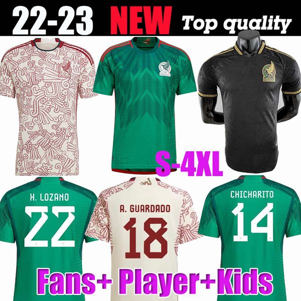 fans version 2022 2023 mexico soccer jersey green new national copa america 22 23 chicharito lozano carlos vela raul h. herrera men kids wom, Black;yellow
fans version 2022 2023 mexico soccer jersey green new national copa america 22 23 chicharito lozano carlos vela raul h. herrera men kids wom, Black;yellow