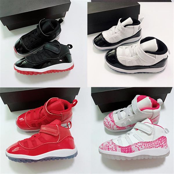 little baby kids 11 xi space jam shoes baby boys girls toddlers 11s gamma concord bred walkers pink black sneaker size 6c-10c251y
little baby kids 11 xi space jam shoes baby boys girls toddlers 11s gamma concord bred walkers pink black sneaker size 6c-10c251y