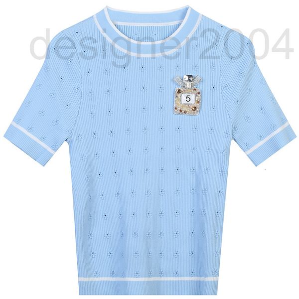 women's sweaters designer advanced french t-shirt female 2022 summer new style pure color perfume digital flower hollow all match knitt, White;black
women's sweaters designer advanced french t-shirt female 2022 summer new style pure color perfume digital flower hollow all match knitt, White;black