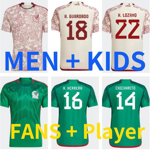 2022 2023 mexico soccer jersey fans player world h.losano guardado chicharito g dos santos 22 23 cup football shirt men kids kit sets unifo, Black;yellow 
2022 2023 mexico soccer jersey fans player world h.losano guardado chicharito g dos santos 22 23 cup football shirt men kids kit sets unifo, Black;yellow