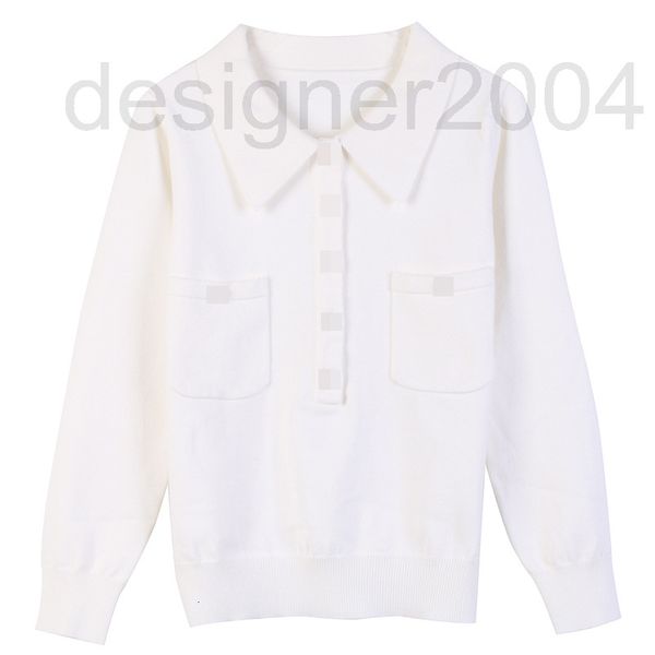 women's sweaters designer autumn winter 2021 new solid color button pocket splicing lapel long sleeve temperament celebrity slim knit p, White;black
women's sweaters designer autumn winter 2021 new solid color button pocket splicing lapel long sleeve temperament celebrity slim knit p, White;black