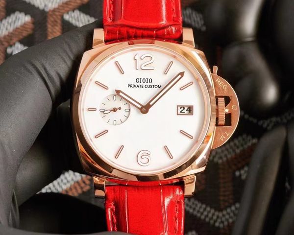 42mm high quailty womens mechanical automatic watch rose gold blue red leather luminous due, Slivery;brown
42mm high quailty womens mechanical automatic watch rose gold blue red leather luminous due, Slivery;brown