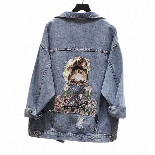 women's jackets women's jackets fashion denim jacket women loose cowboy outwear chic printed ripped jean spring casual female coa, Black;brown
women's jackets women's jackets fashion denim jacket women loose cowboy outwear chic printed ripped jean spring casual female coa, Black;brown