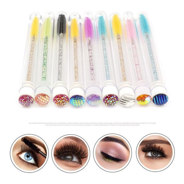 reusable eyebrow brush tube eyelash lip brushes comb eyelashes spoolies lash mascara wands replaceable dust-proof tube
reusable eyebrow brush tube eyelash lip brushes comb eyelashes spoolies lash mascara wands replaceable dust-proof tube