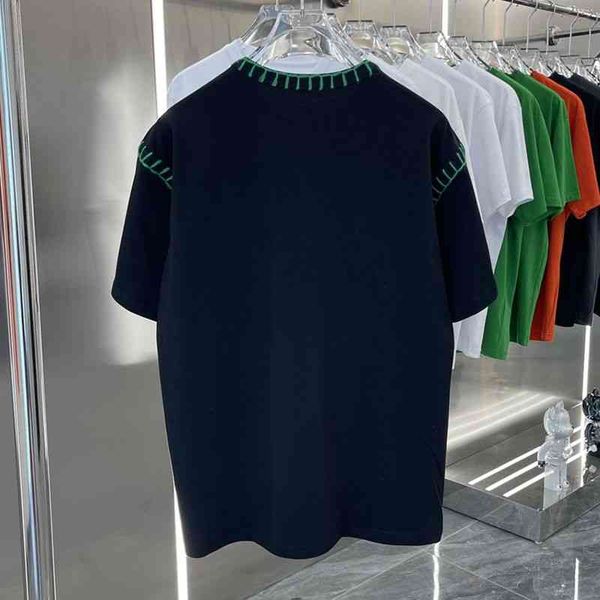 man's t shirt bv's designer shirts bottega classic brand venet 2022 bv green style hand-painted suture t-shirt ins fashion loose v, White;black
man's t shirt bv's designer shirts bottega classic brand venet 2022 bv green style hand-painted suture t-shirt ins fashion loose v, White;black