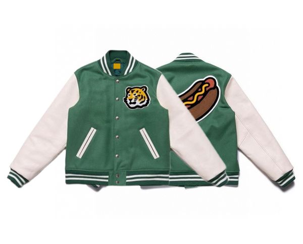 designer fashion men's outerwear jackets varsity co-branded stylist streetwear bomber baseball jackets autumn and winter coats, Black;brown
designer fashion men's outerwear jackets varsity co-branded stylist streetwear bomber baseball jackets autumn and winter coats, Black;brown