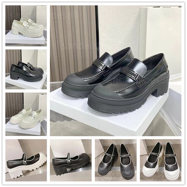 code loafer d-doll pump dress shoes chunky loafers women designer shoe brushed calfskin leather platform mary jane slip on casual flat pumps, Black
code loafer d-doll pump dress shoes chunky loafers women designer shoe brushed calfskin leather platform mary jane slip on casual flat pumps, Black