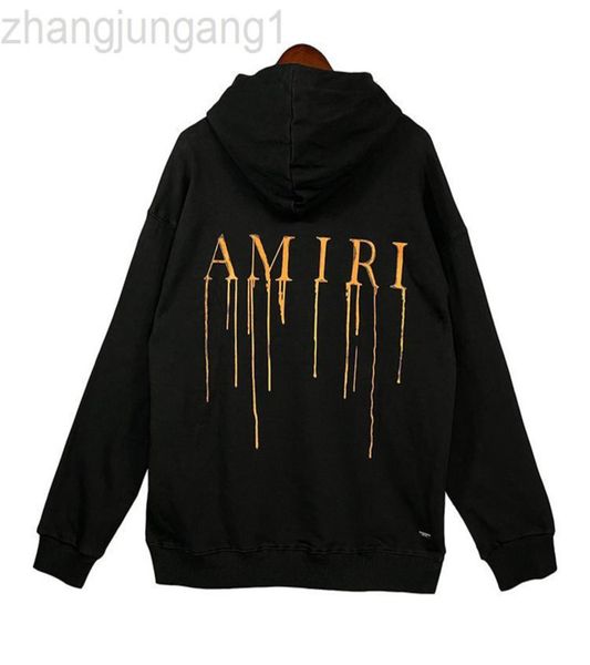 22sss fashion designer fashion amirs hoodie hand drawn flow paint printing men and women's black
22sss fashion designer fashion amirs hoodie hand drawn flow paint printing men and women's black
