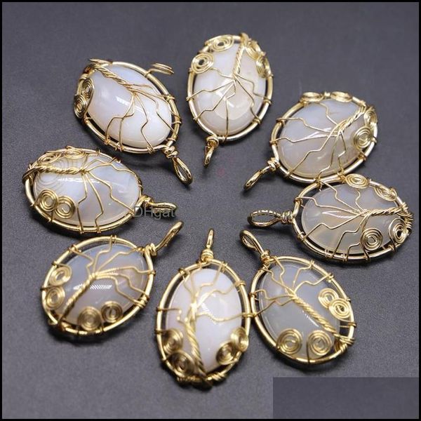 pendant necklaces pendant necklaces fashion natural stone necklace gold color tree of life wire wrap egg shape reiki charm dayupshop dhhva, Silver
pendant necklaces pendant necklaces fashion natural stone necklace gold color tree of life wire wrap egg shape reiki charm dayupshop dhhva, Silver