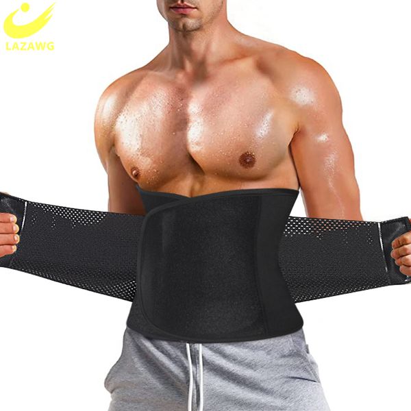 men's body shapers lazawg waist trainer for men slimming shaper modeling belt sauna sweat compression strap shapewear cincher corset 22, Black;brown
men's body shapers lazawg waist trainer for men slimming shaper modeling belt sauna sweat compression strap shapewear cincher corset 22, Black;brown