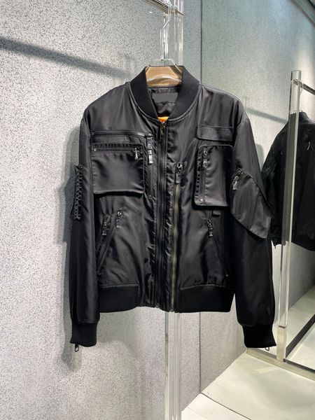 autumn and winter luxury designer jacket high end craft pocket zipper stitching design stand collar jackets stylish handsome street style me, Black;brown
autumn and winter luxury designer jacket high end craft pocket zipper stitching design stand collar jackets stylish handsome street style me, Black;brown