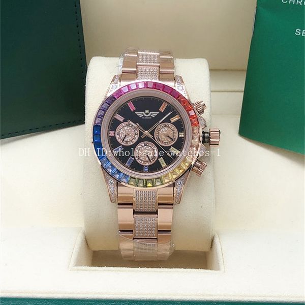 6 style watches two tone diamond 116595 black dail sapphire rose gold 2813 mechanical movement automatic mens watch men's wristwatches, Slivery;brown
6 style watches two tone diamond 116595 black dail sapphire rose gold 2813 mechanical movement automatic mens watch men's wristwatches, Slivery;brown
