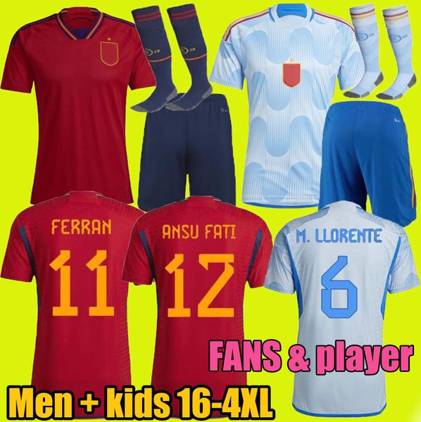 fans player 22 23 spain soccer jerseys 2022 2023 pedri espana llorente ansu fati ferran koke gavi azpilicueta ramos football shirts men kids, Black;yellow
fans player 22 23 spain soccer jerseys 2022 2023 pedri espana llorente ansu fati ferran koke gavi azpilicueta ramos football shirts men kids, Black;yellow