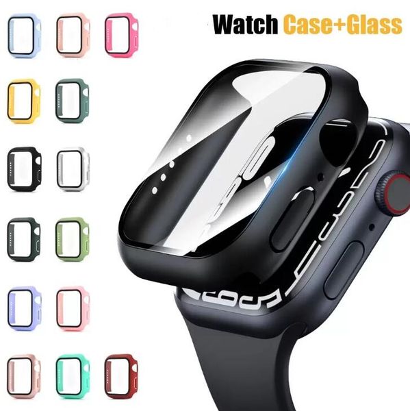 full coverage cases with tempered glass screen protector for apple watch 7 6 5 4 3 2 1 41mm 45mm 38mm 40mm 42mm 44mm cover pc hard bumper
full coverage cases with tempered glass screen protector for apple watch 7 6 5 4 3 2 1 41mm 45mm 38mm 40mm 42mm 44mm cover pc hard bumper