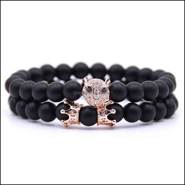 beaded strands 10pc/set wholesale crown bracelet sets black matte mala stone for men women handmade custom jewelry drop dhseller2010 dhhrj
beaded strands 10pc/set wholesale crown bracelet sets black matte mala stone for men women handmade custom jewelry drop dhseller2010 dhhrj