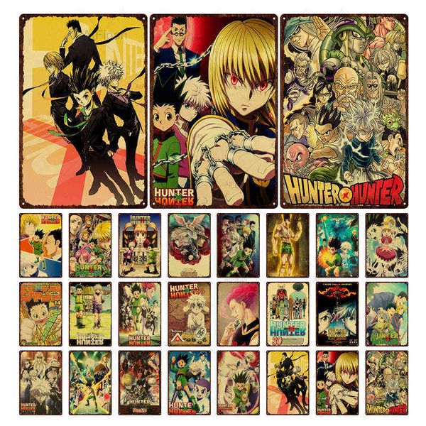 metal painting hunter x hunter metal posters pop ic japanese anime home decor retro shabby tin sign wall art vintage bar club decoration t22
metal painting hunter x hunter metal posters pop ic japanese anime home decor retro shabby tin sign wall art vintage bar club decoration t22