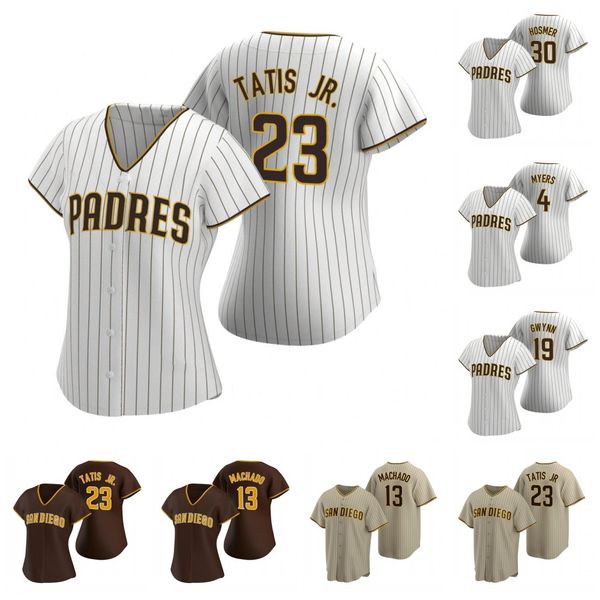 womens 23 fernando tatis jr. 2020 baseball jersey manny machado manuel margot wil myers hunter renfroe franmil reyes tony gwynn, Black
womens 23 fernando tatis jr. 2020 baseball jersey manny machado manuel margot wil myers hunter renfroe franmil reyes tony gwynn, Black