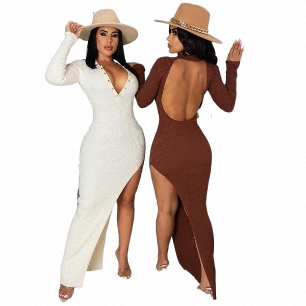 casual dresses casual dresses long sleeve backless knitted dress women high split v neck trun down collar autumn winter party clubwear 2022, Black;gray
casual dresses casual dresses long sleeve backless knitted dress women high split v neck trun down collar autumn winter party clubwear 2022, Black;gray