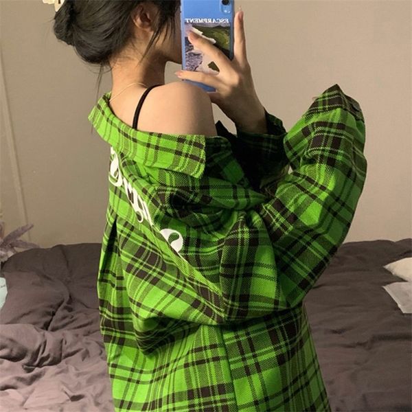 trendy casual shirts pa1mangels plaid shirt classic print male female lovers same green coat, White;black
trendy casual shirts pa1mangels plaid shirt classic print male female lovers same green coat, White;black