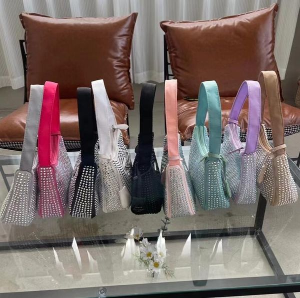 designer classic shoulder bags luxury crystal women handbags fashion leisure half moon axillary package canvas zipper handbag wallet
designer classic shoulder bags luxury crystal women handbags fashion leisure half moon axillary package canvas zipper handbag wallet