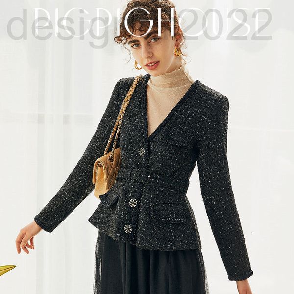 women's hoodies & sweatshirts designer yuanwei golden spring onion yarn is . spring 22 style collar slim tie tweed coat te3o, Black
women's hoodies & sweatshirts designer yuanwei golden spring onion yarn is . spring 22 style collar slim tie tweed coat te3o, Black