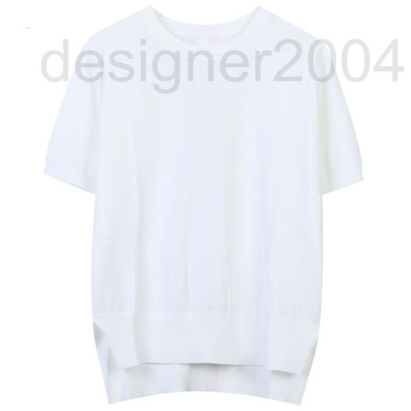 women's sweaters designer fashion brand t-shirt summer new color contrast stripe irregular design british style casual round neck thin, White;black
women's sweaters designer fashion brand t-shirt summer new color contrast stripe irregular design british style casual round neck thin, White;black