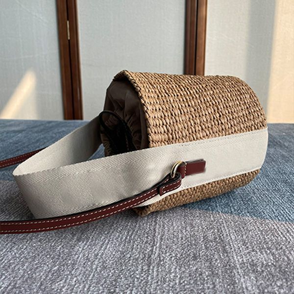 mini stripe bucket bags canvas straw basket tote bags new summer vacation beach woven wicker shoulder bag women's black fashion handbag
mini stripe bucket bags canvas straw basket tote bags new summer vacation beach woven wicker shoulder bag women's black fashion handbag