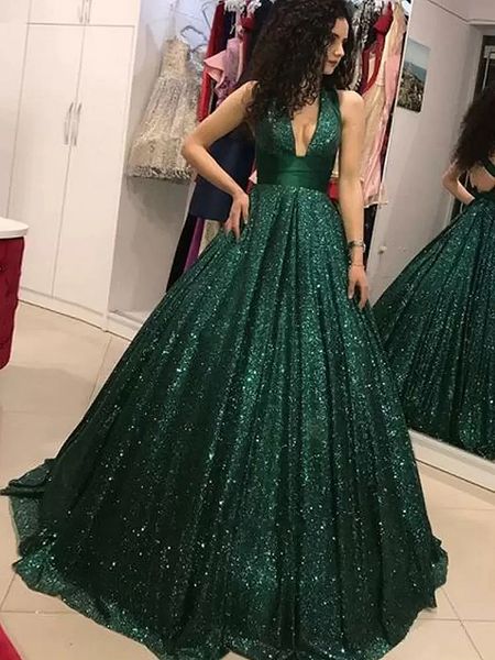 glitter dark green sequined prom dresses backless deep v-neck long formal party evening gowns charming sparkly special occasion wear for wom, Black
glitter dark green sequined prom dresses backless deep v-neck long formal party evening gowns charming sparkly special occasion wear for wom, Black