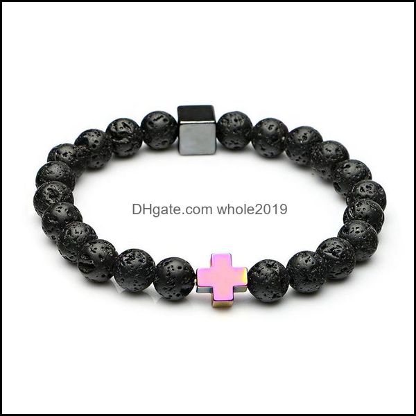 beaded strands 8mm black lava stone cross charms buddha yoga bracelet essential oil diffuser jewelry for wome men gift dhseller2010 dh3zk
beaded strands 8mm black lava stone cross charms buddha yoga bracelet essential oil diffuser jewelry for wome men gift dhseller2010 dh3zk