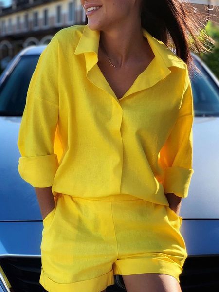 two piece dress casual womem summer tracksuit shorts set lounge wear short sleeve shirt and mini suit female homewear 220830, White
two piece dress casual womem summer tracksuit shorts set lounge wear short sleeve shirt and mini suit female homewear 220830, White