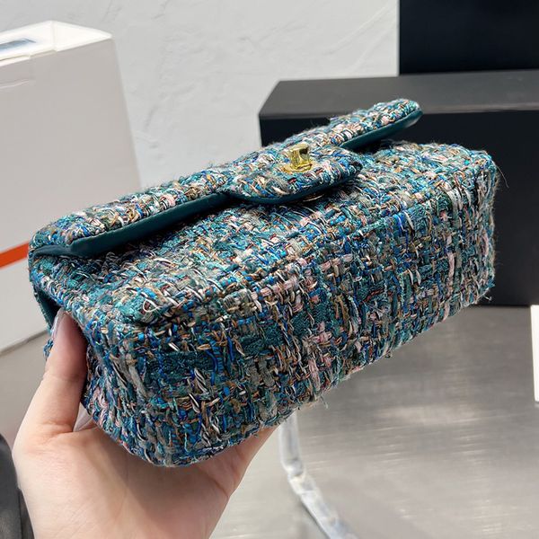 designer women cf tweed quilted crossbody bag luxurys designers bags france paris brand wool mini flap shoulder handbags lady houndstooth wo
designer women cf tweed quilted crossbody bag luxurys designers bags france paris brand wool mini flap shoulder handbags lady houndstooth wo