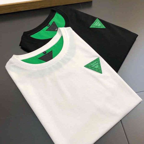 designer t shirt bv's classic brand bottega ven milan 22 new bv fashion brand classic triangle star same round neck versatile short sle, White;black
designer t shirt bv's classic brand bottega ven milan 22 new bv fashion brand classic triangle star same round neck versatile short sle, White;black