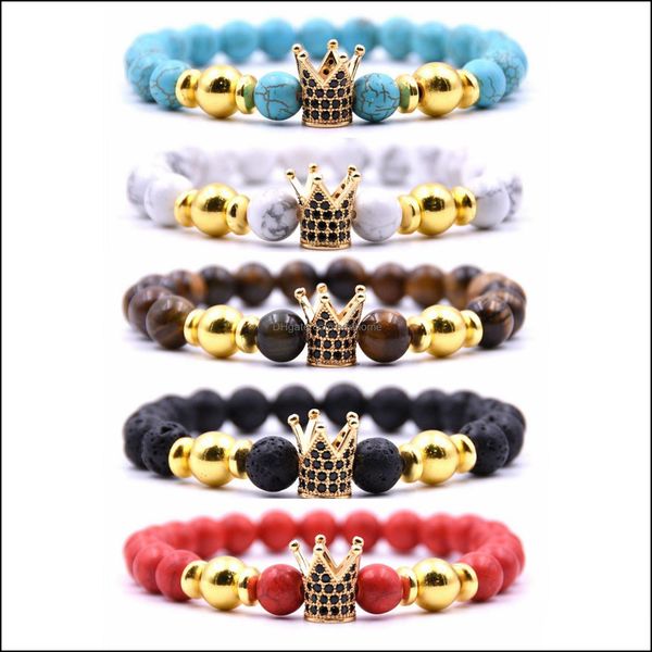beaded strands 10pc/set 8mm stylish natural beaded gray jasper stone pave diamond crown bracelet for gift women handm bdehome dhuql, Black
beaded strands 10pc/set 8mm stylish natural beaded gray jasper stone pave diamond crown bracelet for gift women handm bdehome dhuql, Black