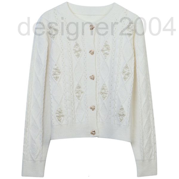 women's sweaters designer autumn fashion women's clothing 2022 new white rhombus pearl splicing soft wind loose round neck cardiga, White;black
women's sweaters designer autumn fashion women's clothing 2022 new white rhombus pearl splicing soft wind loose round neck cardiga, White;black