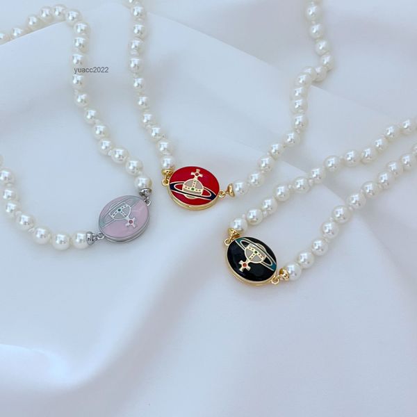 pendant necklaces 22 new net red vivian westwood saturn design magnetic open buckle pearl temperament elegant lady necklace, Silver
pendant necklaces 22 new net red vivian westwood saturn design magnetic open buckle pearl temperament elegant lady necklace, Silver