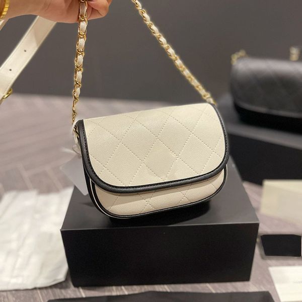 french luxuries designers women shoulder bag classic flap diamond plaid quilted leather black and white color matching crossbody fashion tre
french luxuries designers women shoulder bag classic flap diamond plaid quilted leather black and white color matching crossbody fashion tre